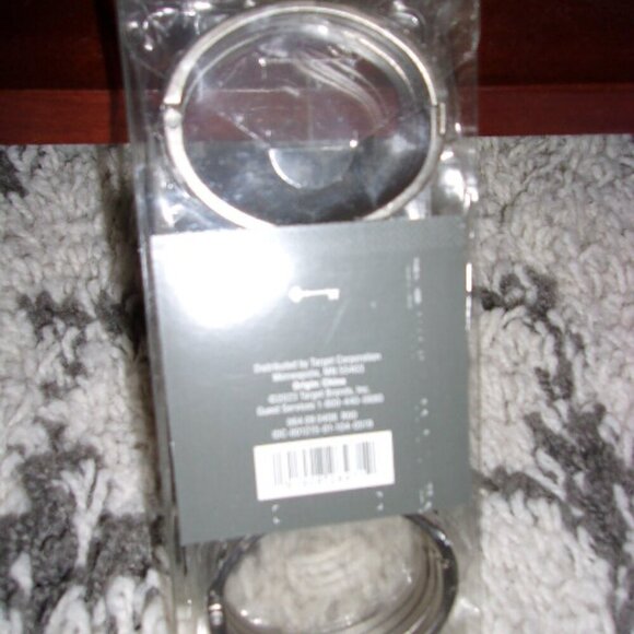 Rust Proof Oval Shower Ring Nickel - Threshold New - Picture 4 of 4